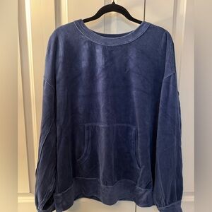 We The Free Navy Blue Crew Neck Sweater